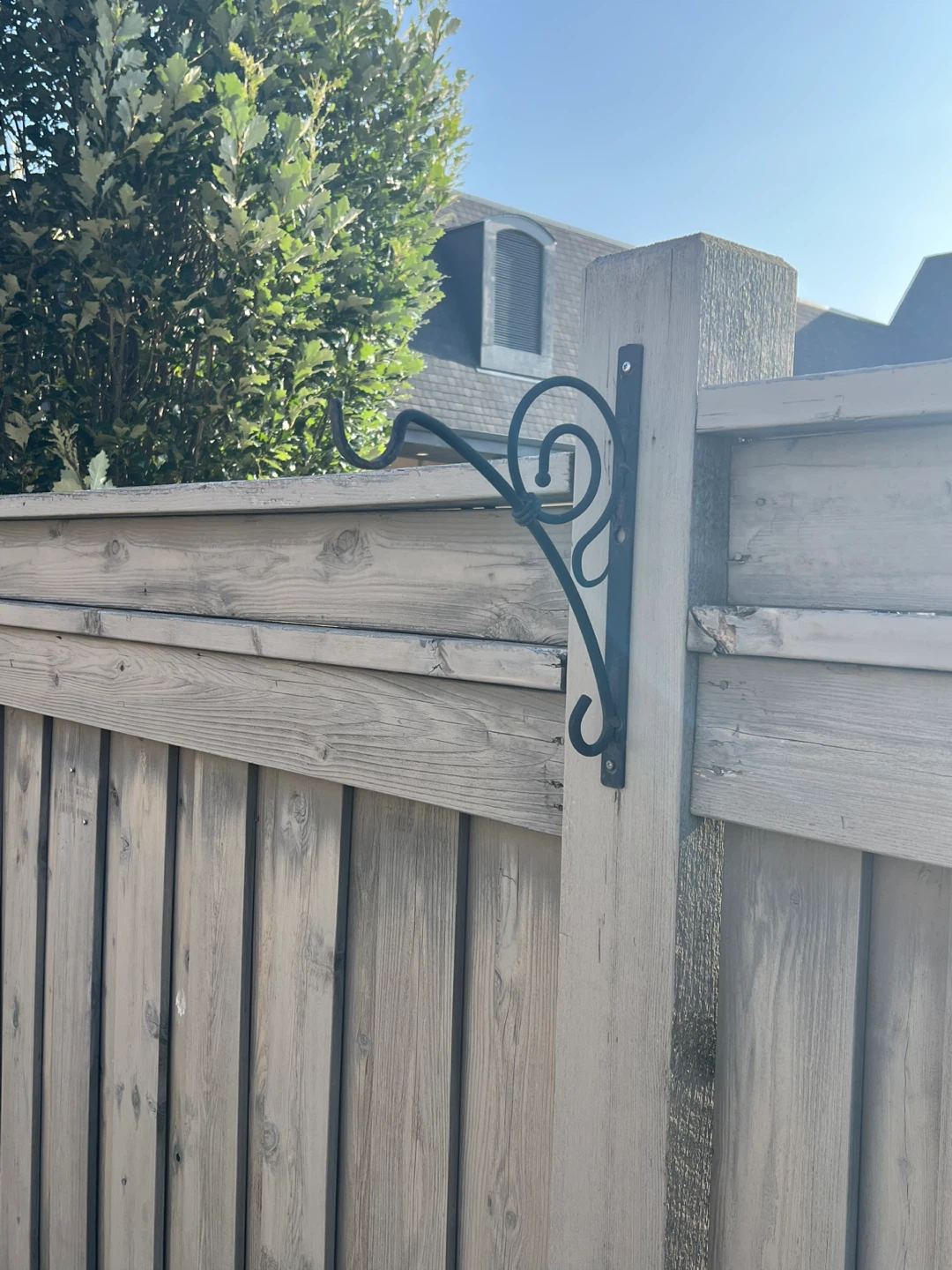 Black Metal Decorative Plant Hanger - photo 4