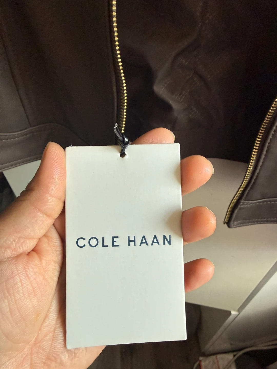 Brand New Cole Haan Lamb Skin Leather Jacket - photo 4