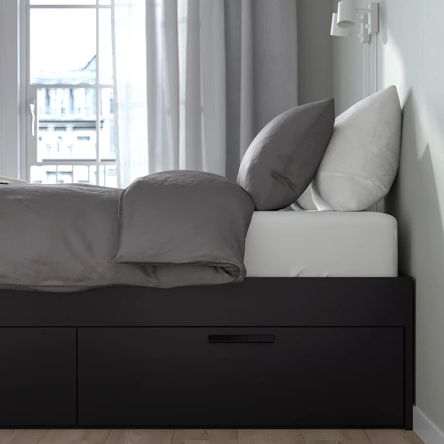 Ikea Brimnes Queen bed frame - photo 3