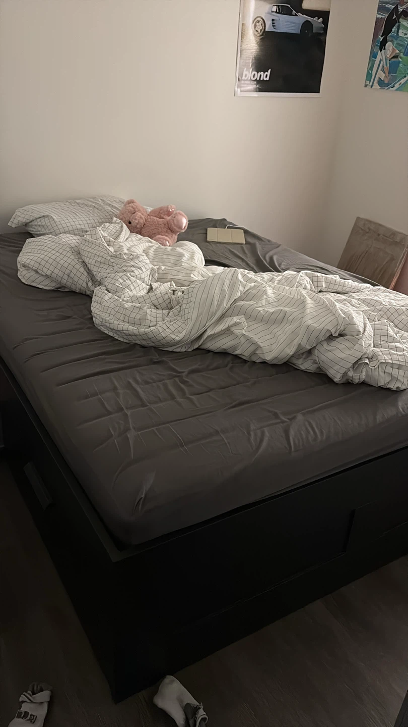 Ikea Brimnes Queen bed frame - photo 4