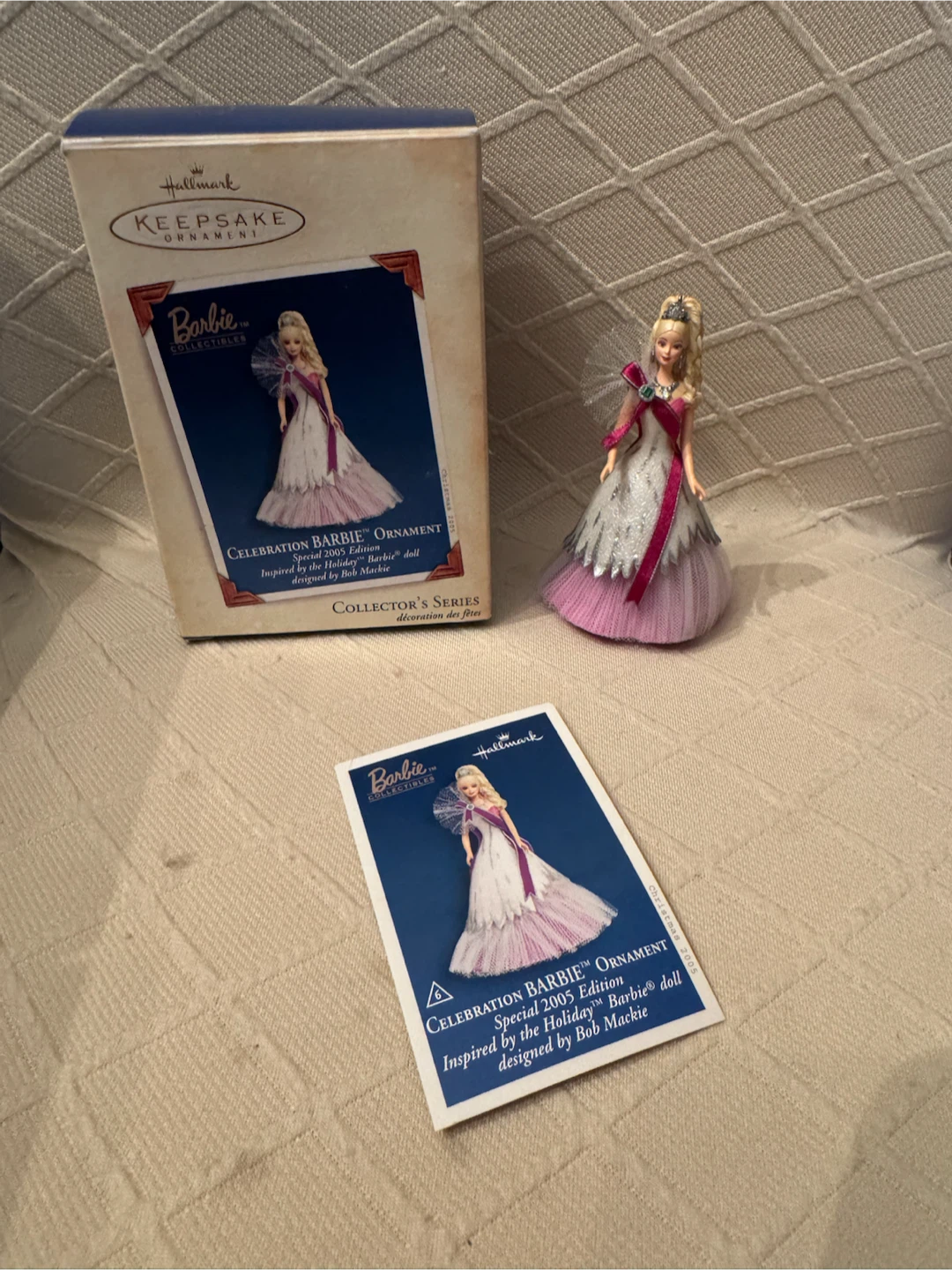 Hallmark Keepsake Barbie Celebration Ornament Special 2005