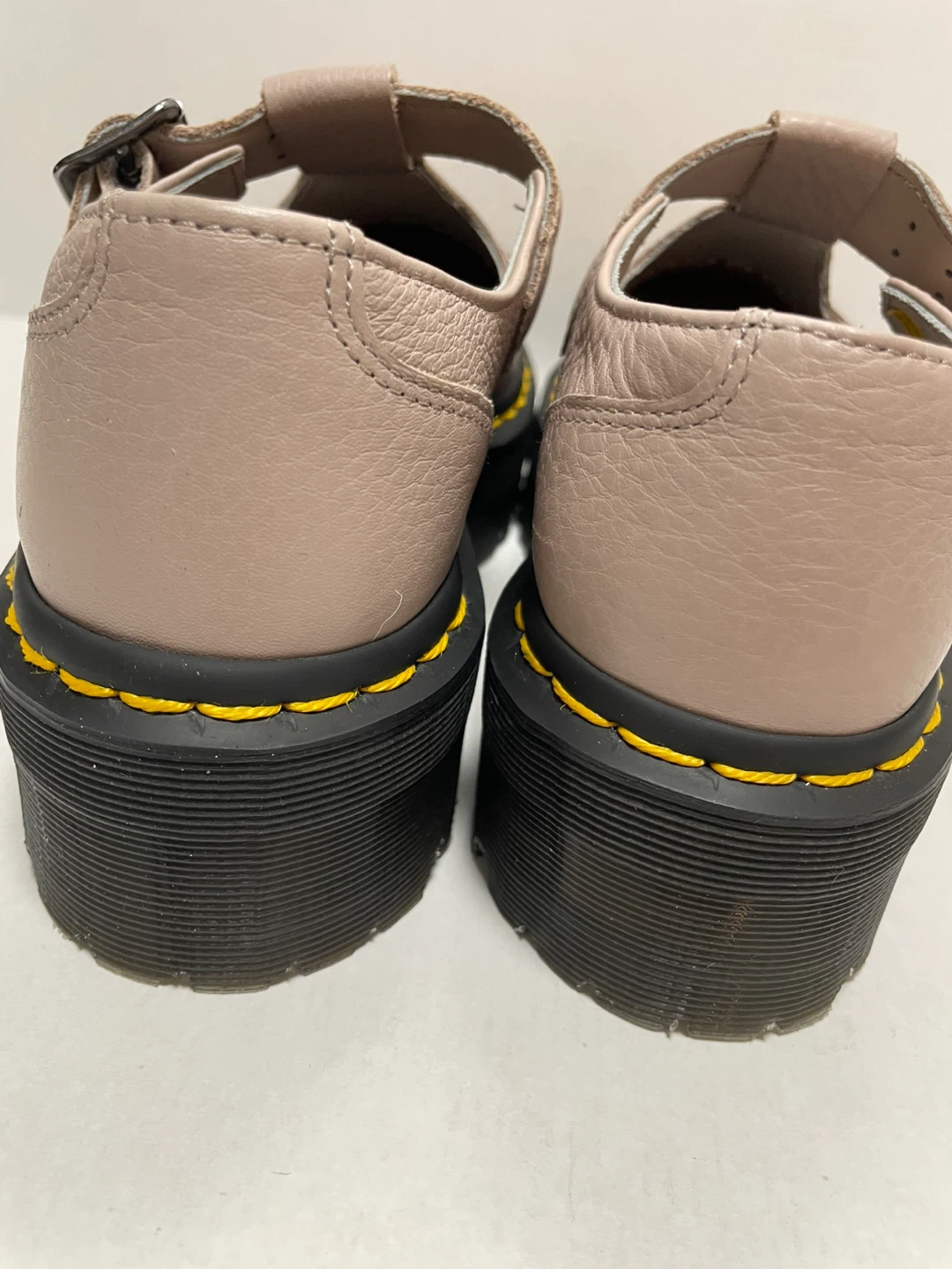 Dr. Martens Pink Mary Jane Platform Shoes - photo 5