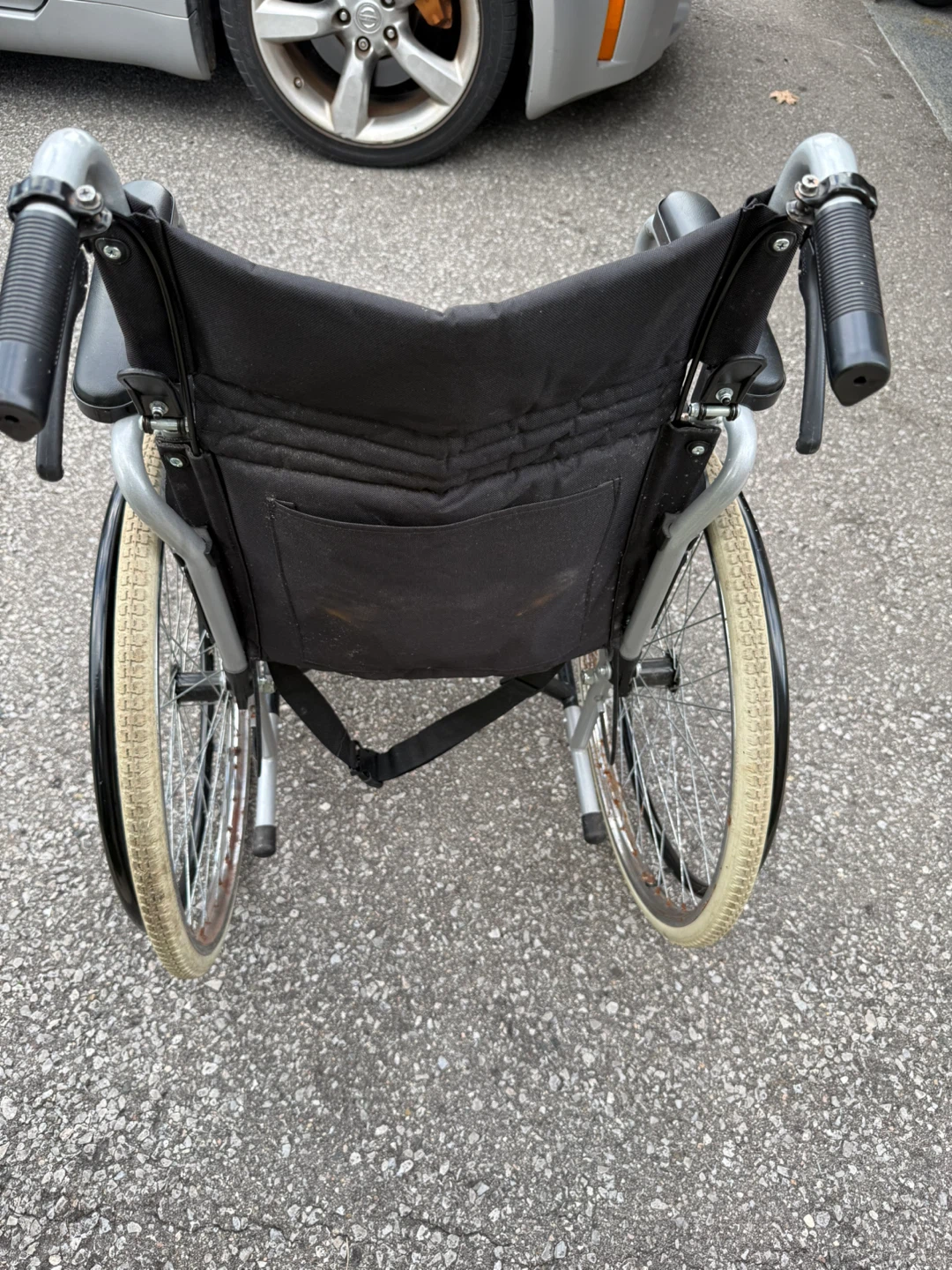 Standard Manual Wheelchair with Removable Footrests - photo 3