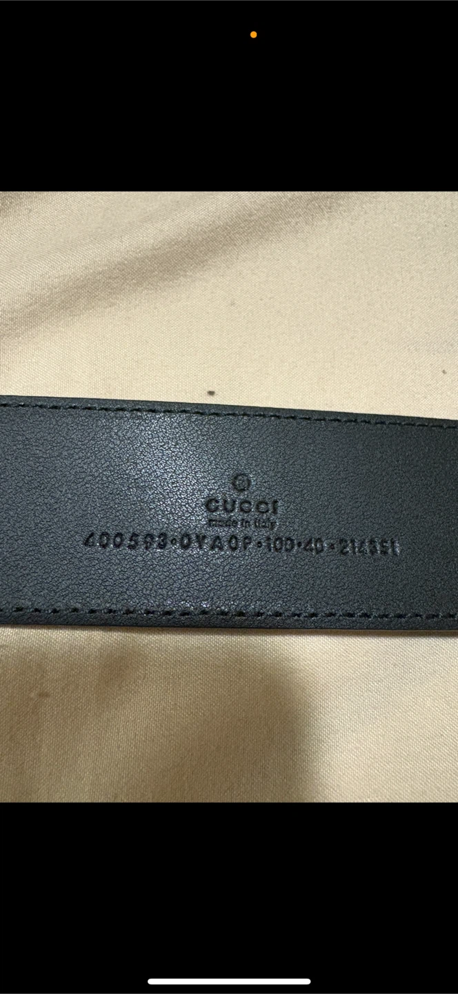 Gucci GG Marmont Belt Mens Size EU 40 (US 34-36) - photo 2