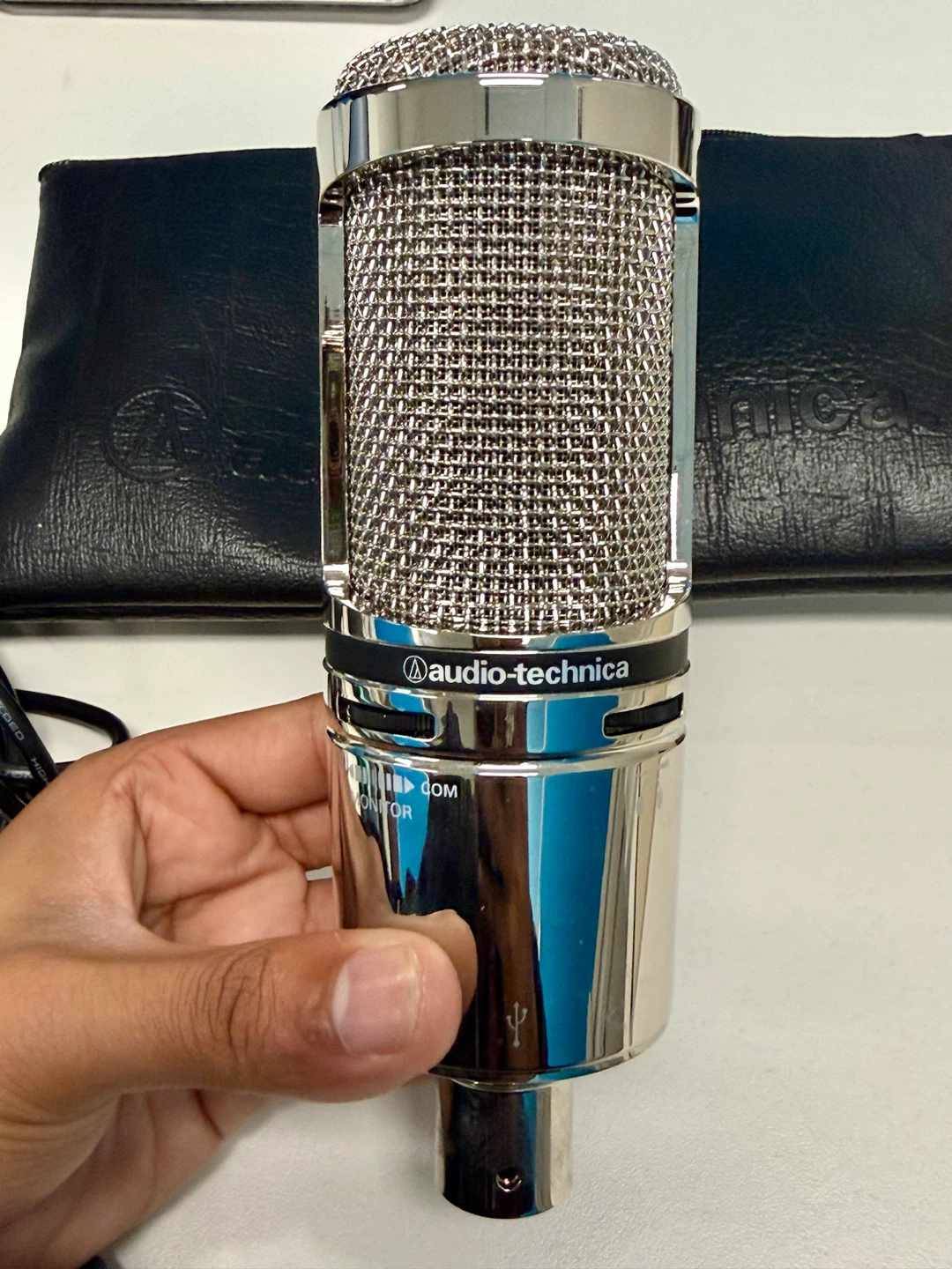 Audio-Technica AT2020USB+V Silver - photo 2