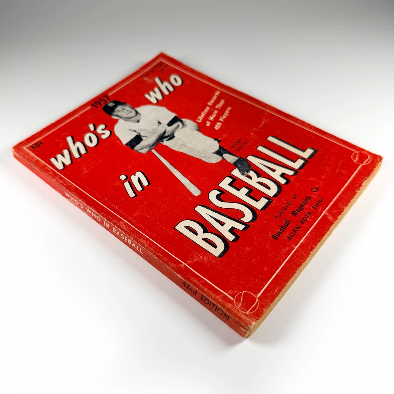 1955-57 Who’s Who in Baseball Magazines - photo 4