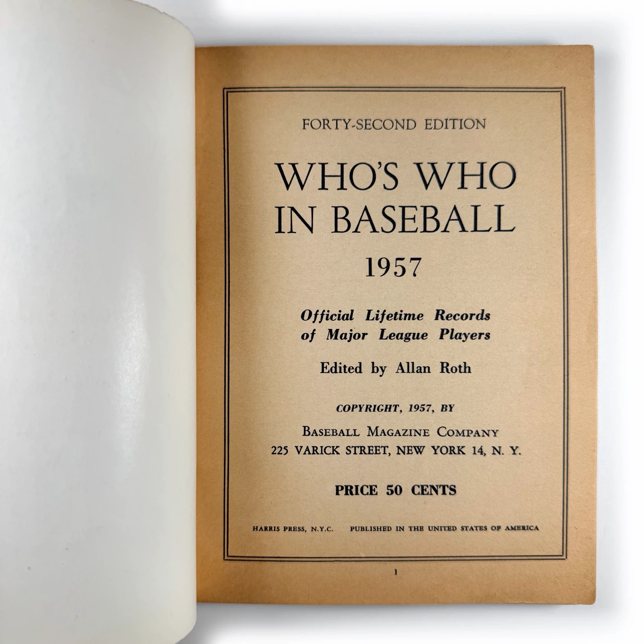 1955-57 Who’s Who in Baseball Magazines - photo 5