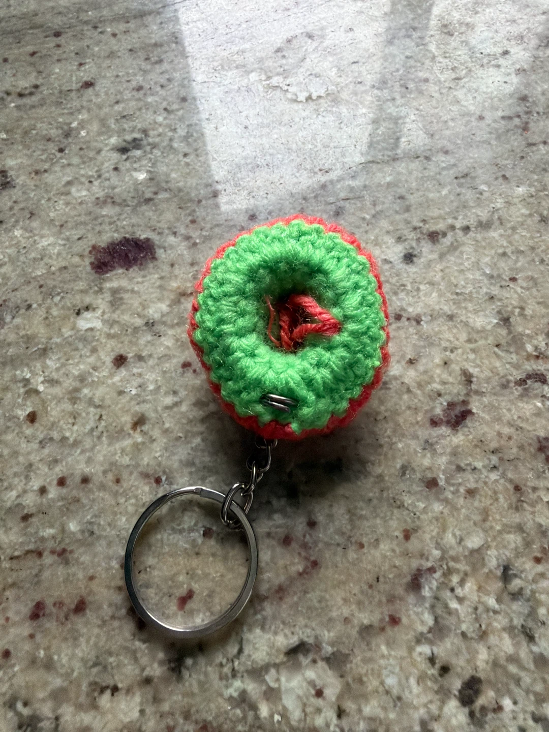 Handmade Crochet Hat Keychain - photo 4