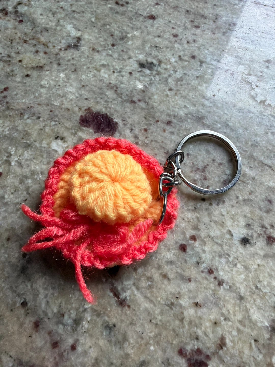 Handmade Crochet Hat Keychain - photo 5
