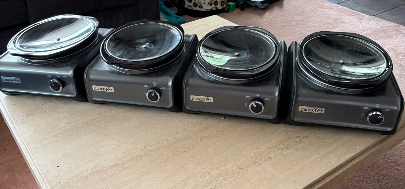 Set of 4 Crock-Pot Slow Cooker Warmers
