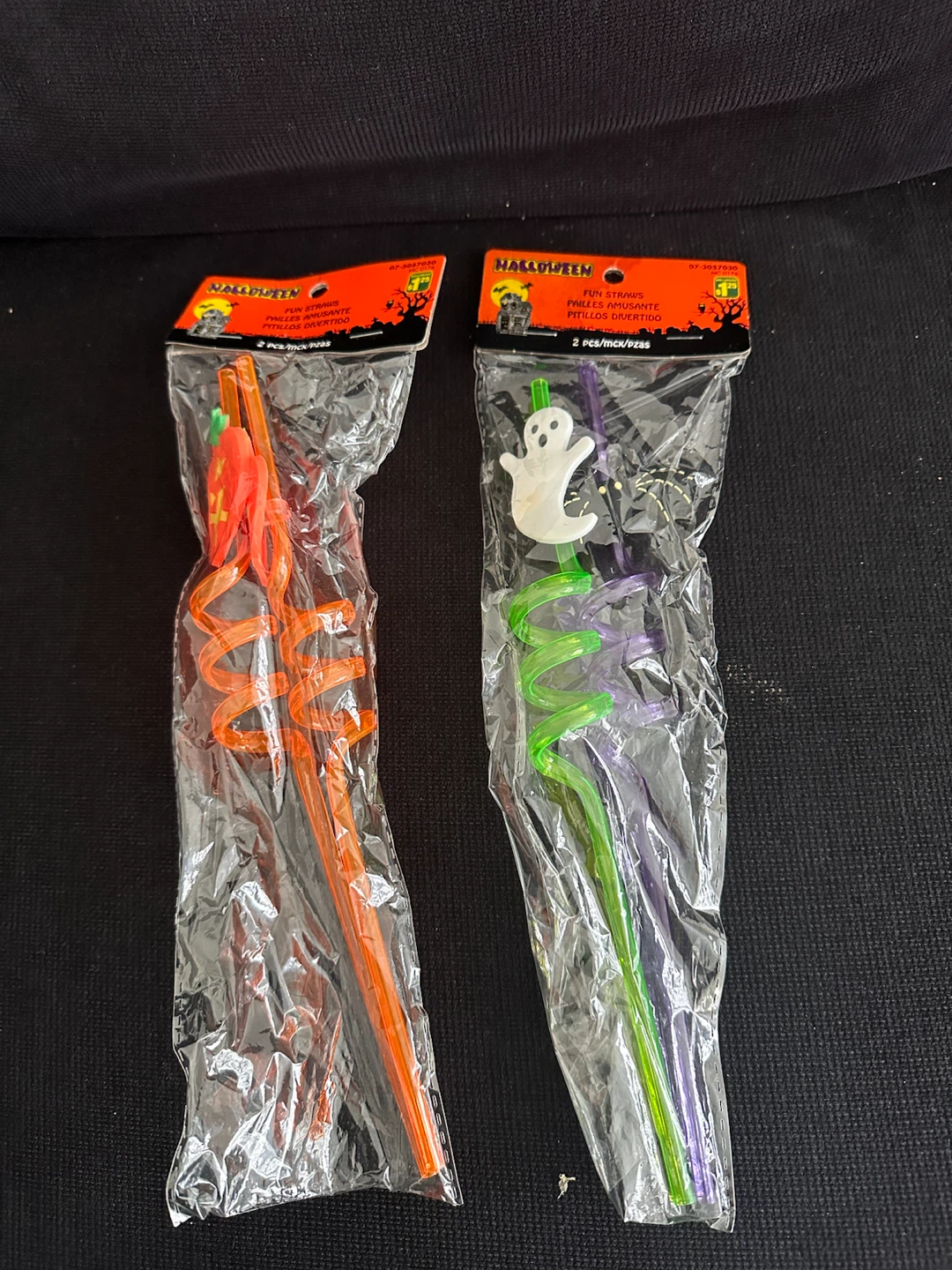 Halloween Fun Straws 4 Pack