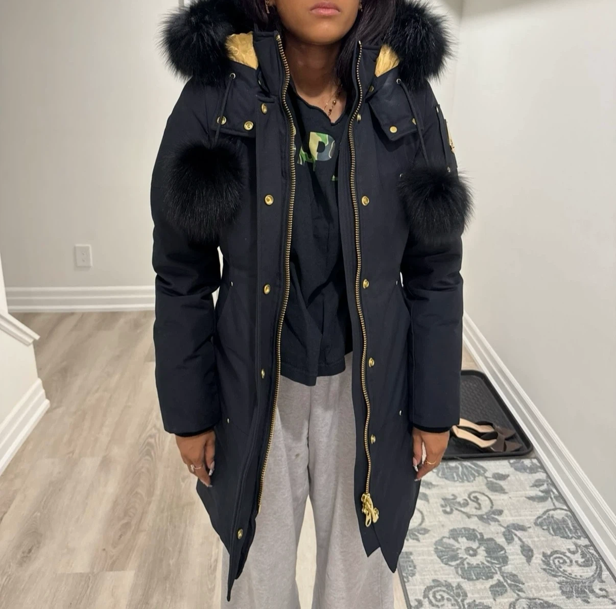 New Gold Series Moose Knuckles Grand Metis Parka