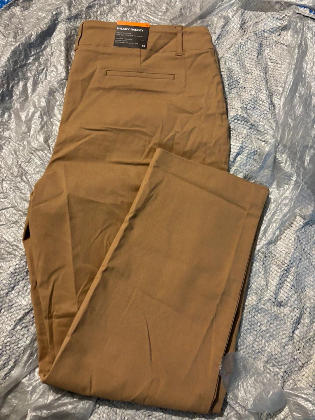 HILARY RADLEY Women's Slim Fit Pants 16