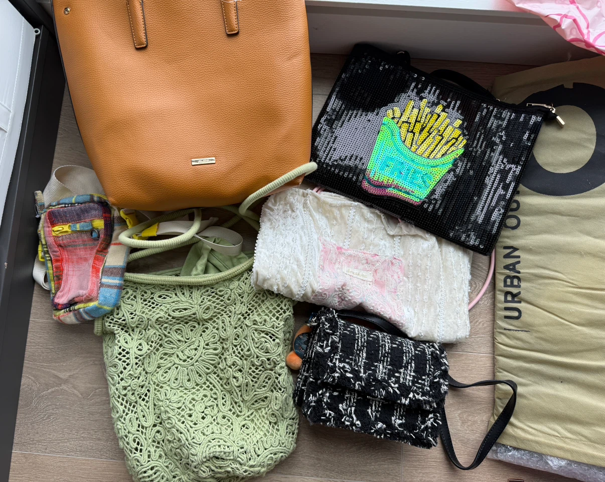 Clearance Bundle Sale of Various Handbags