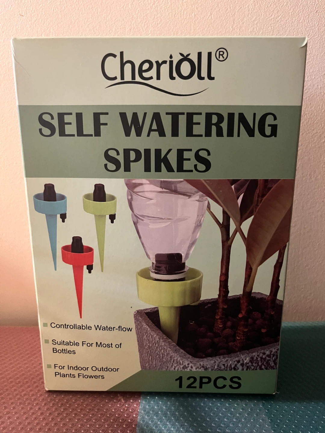 Cherioll Self Watering Spikes, 12 Pieces