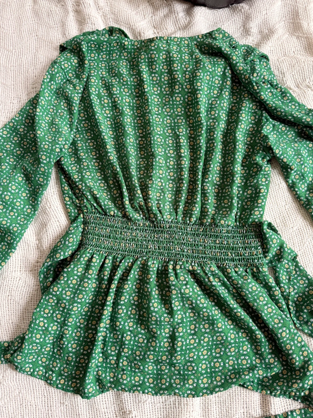 Green Floral Blouse - Size: Small- Max Studio - photo 5