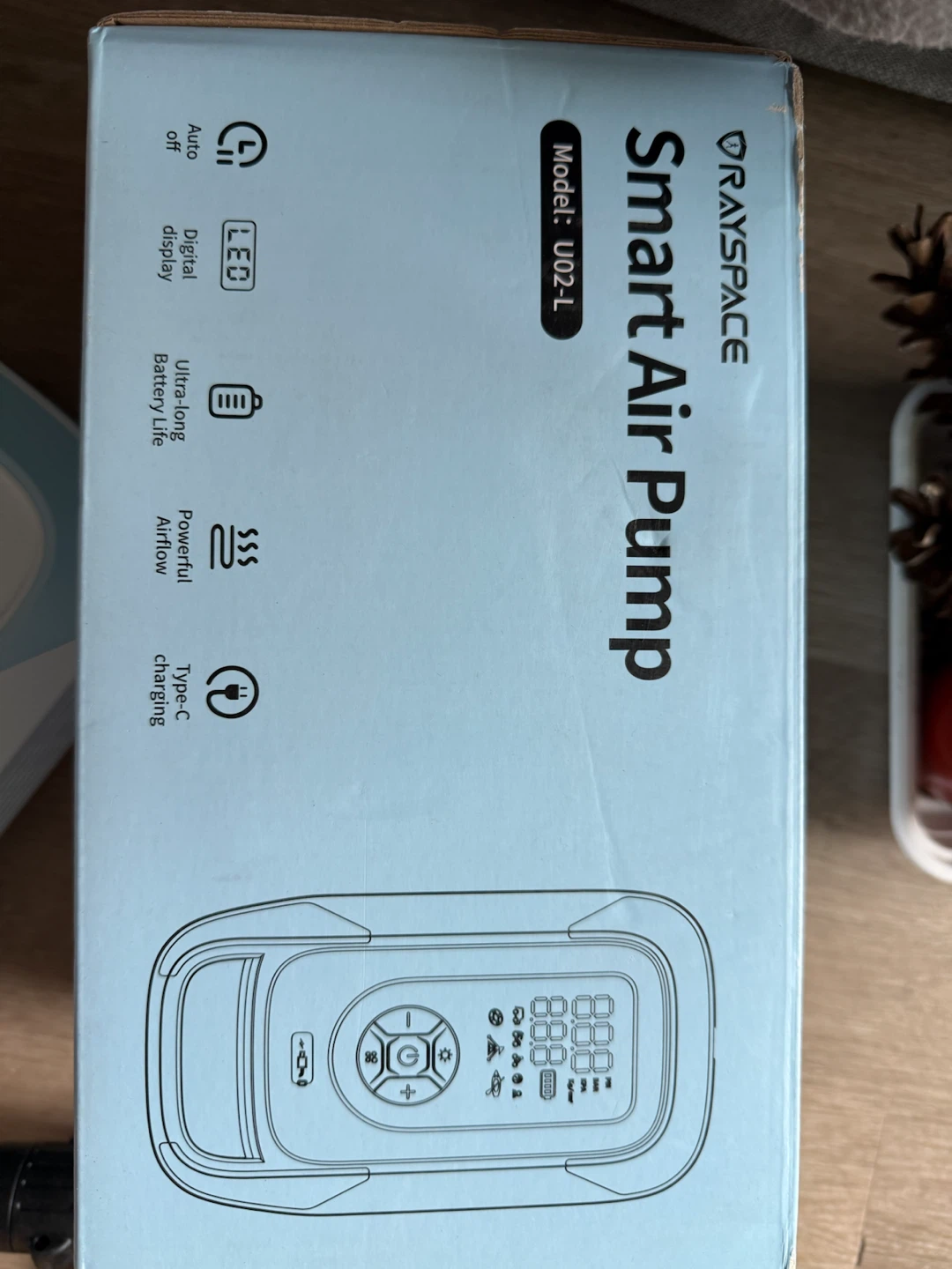 RAISPACE Smart Air Pump Model U02-L - photo 3
