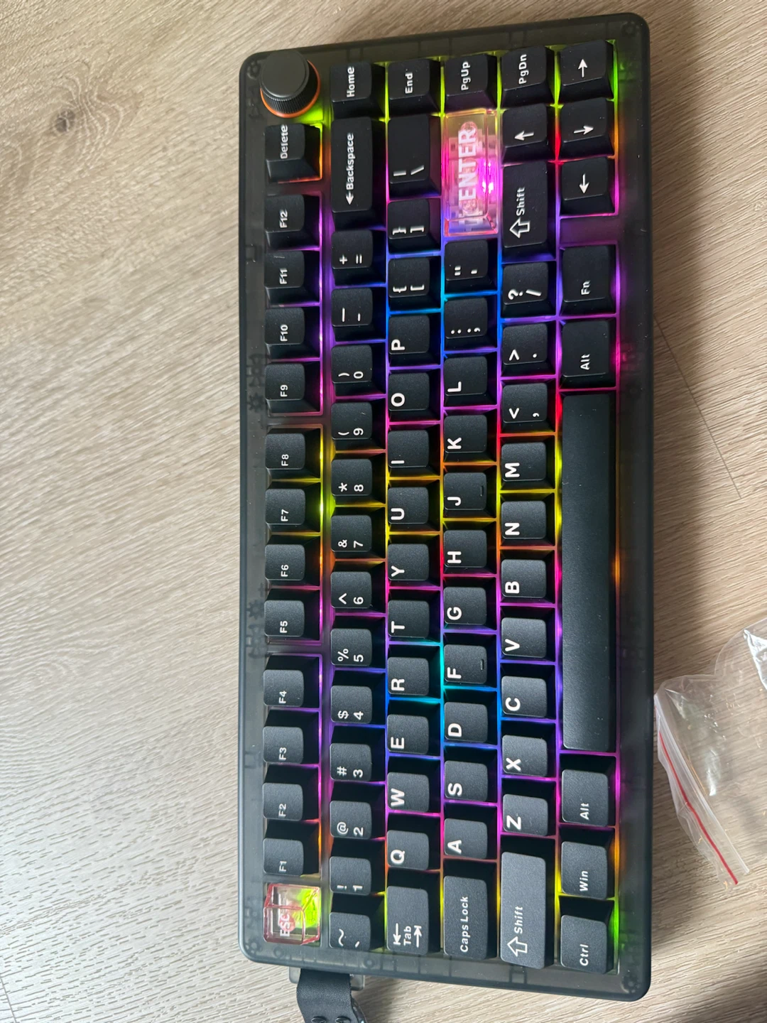 CIDOO 75% QMK Tripple Modes Mechanical Keyboard - photo 3