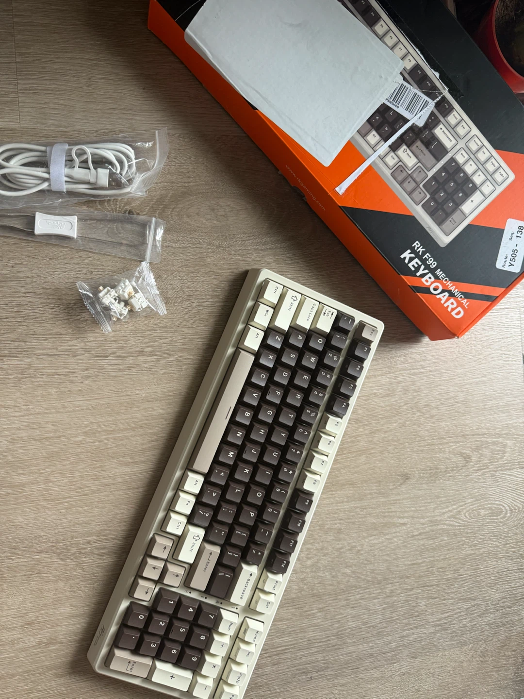 RK F99 Mechanical Keyboard with Accessories - photo 2