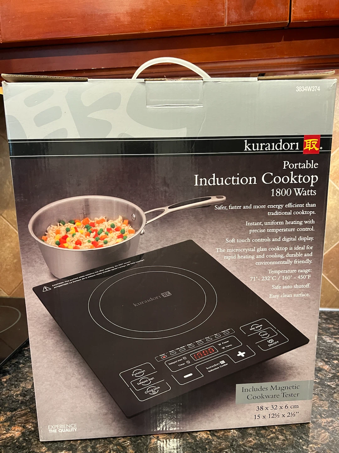 New Kuraidori Portable Induction Cooktop
