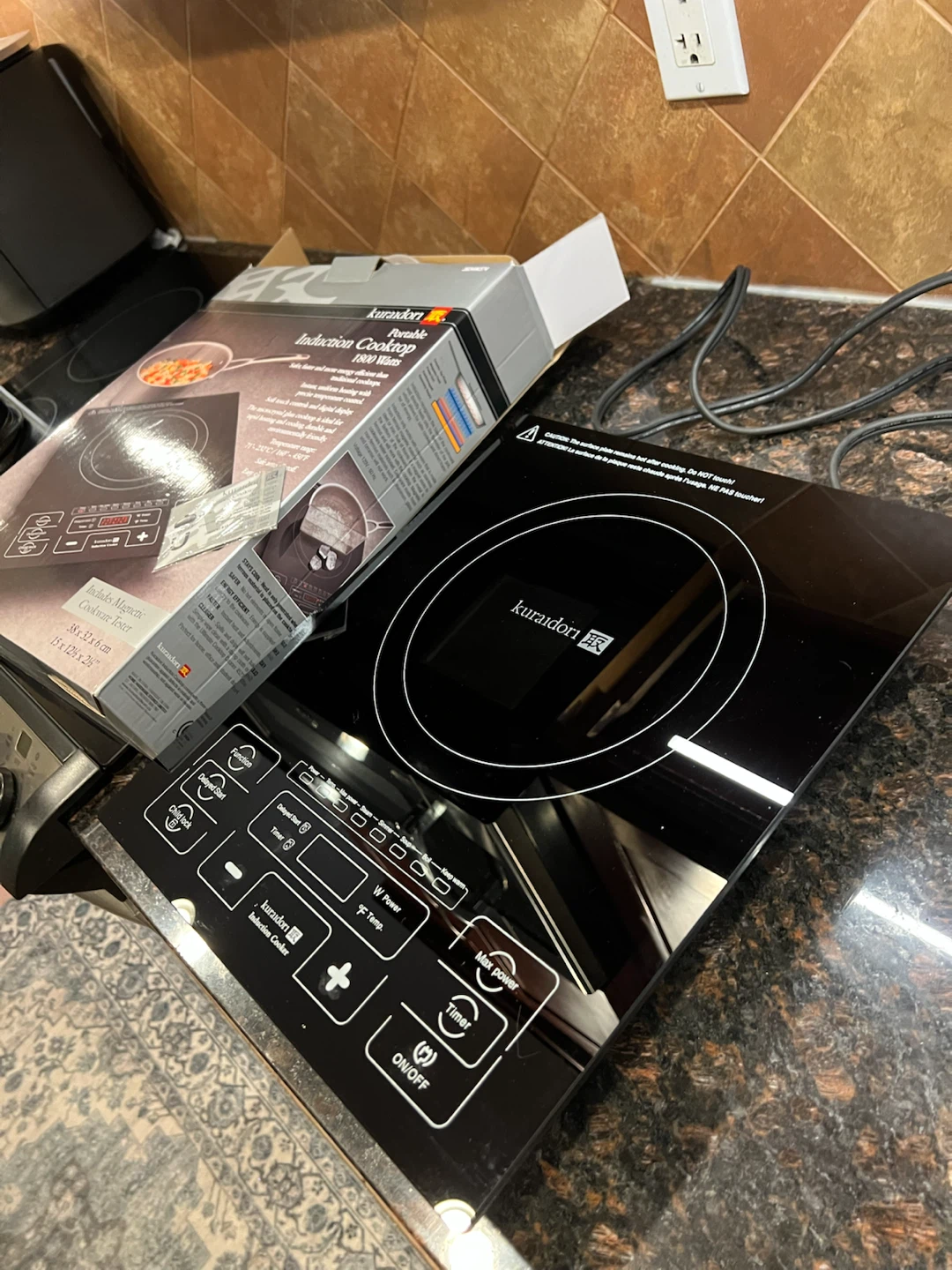 New Kuraidori Portable Induction Cooktop - photo 4