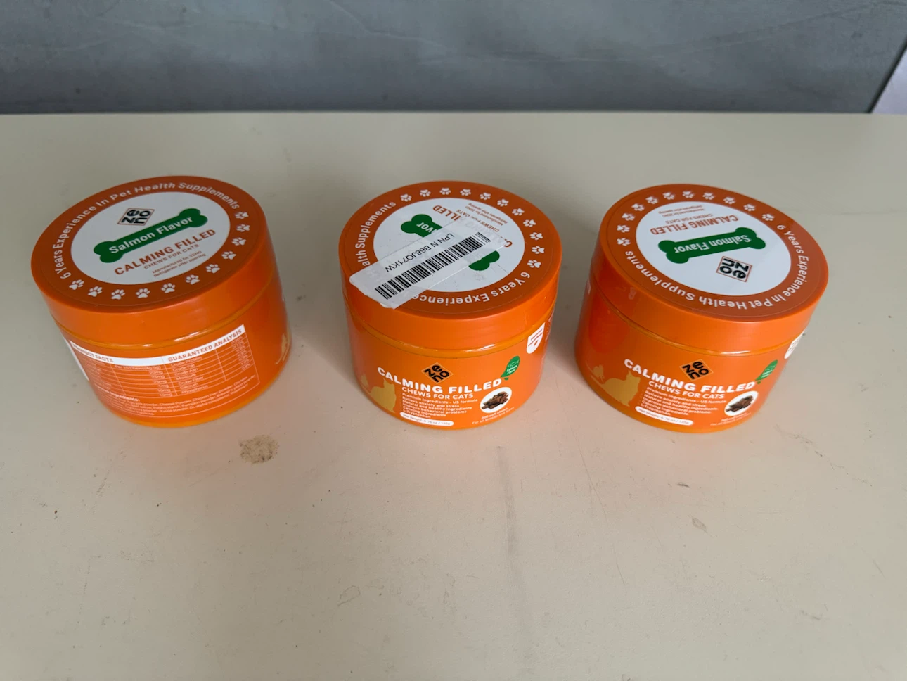 Zeno Calming Filled Chews for Cats (Salmon Flavor) - photo 2