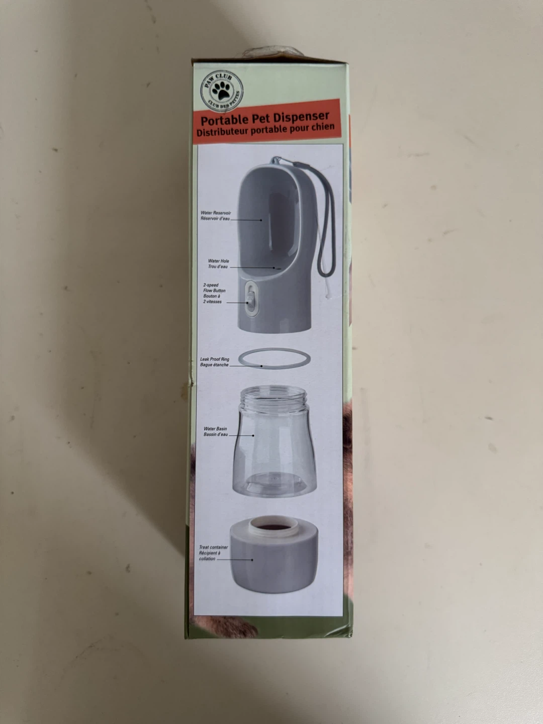 Paw Club Portable Pet Water and Treat Dispenser - photo 4