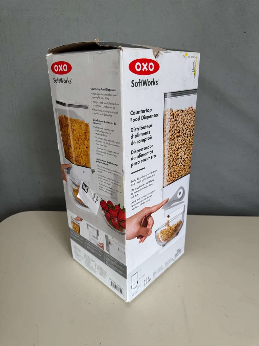 OXO SoftWorks Countertop Food Dispenser