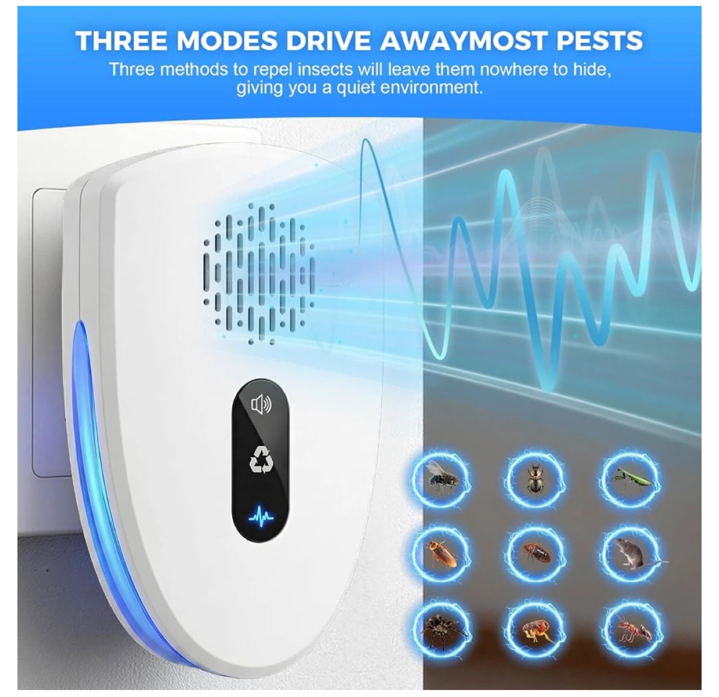 High-Power Frequency Conversion Insect Deterrent 6-Pack - photo 4