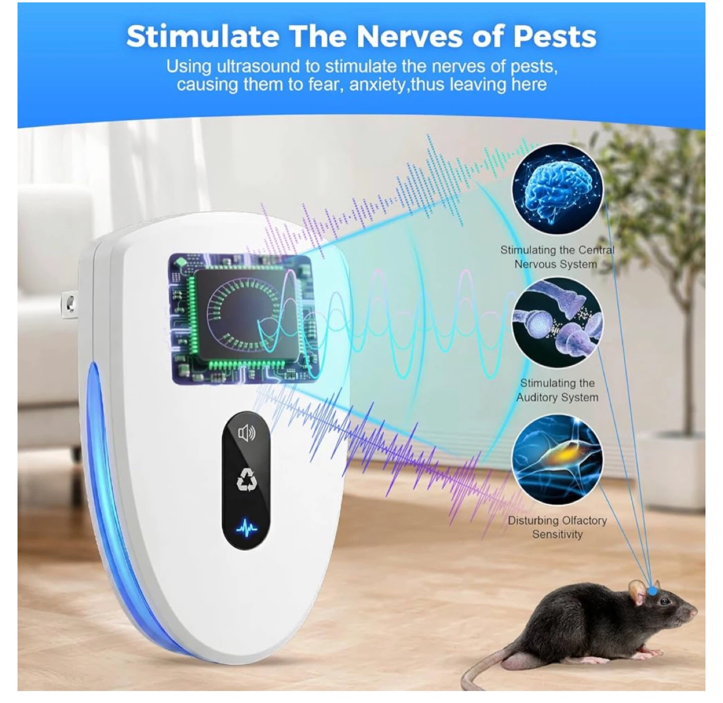 High-Power Frequency Conversion Insect Deterrent 6-Pack - photo 2