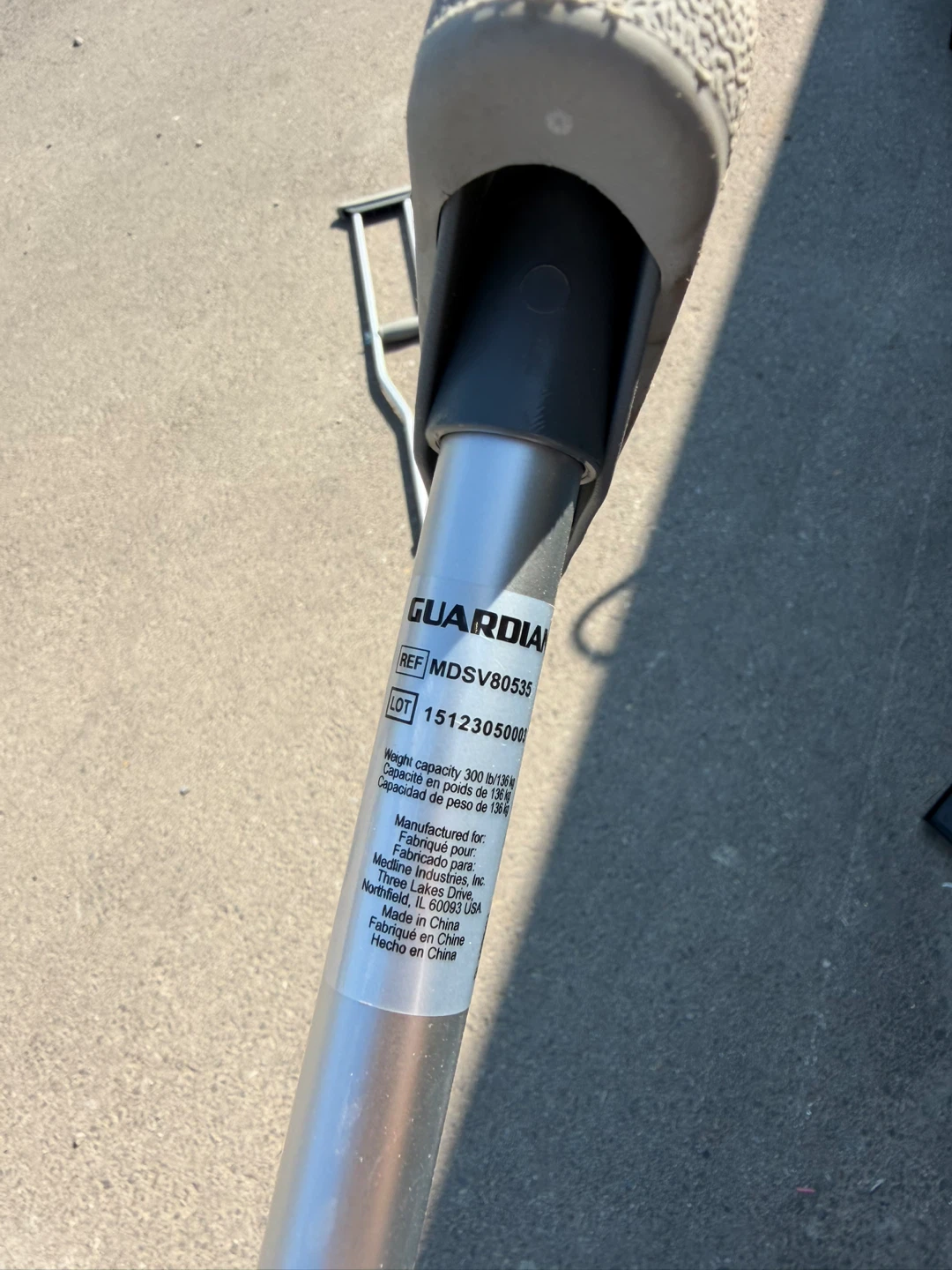Guardian Adjustable Underarm Crutches