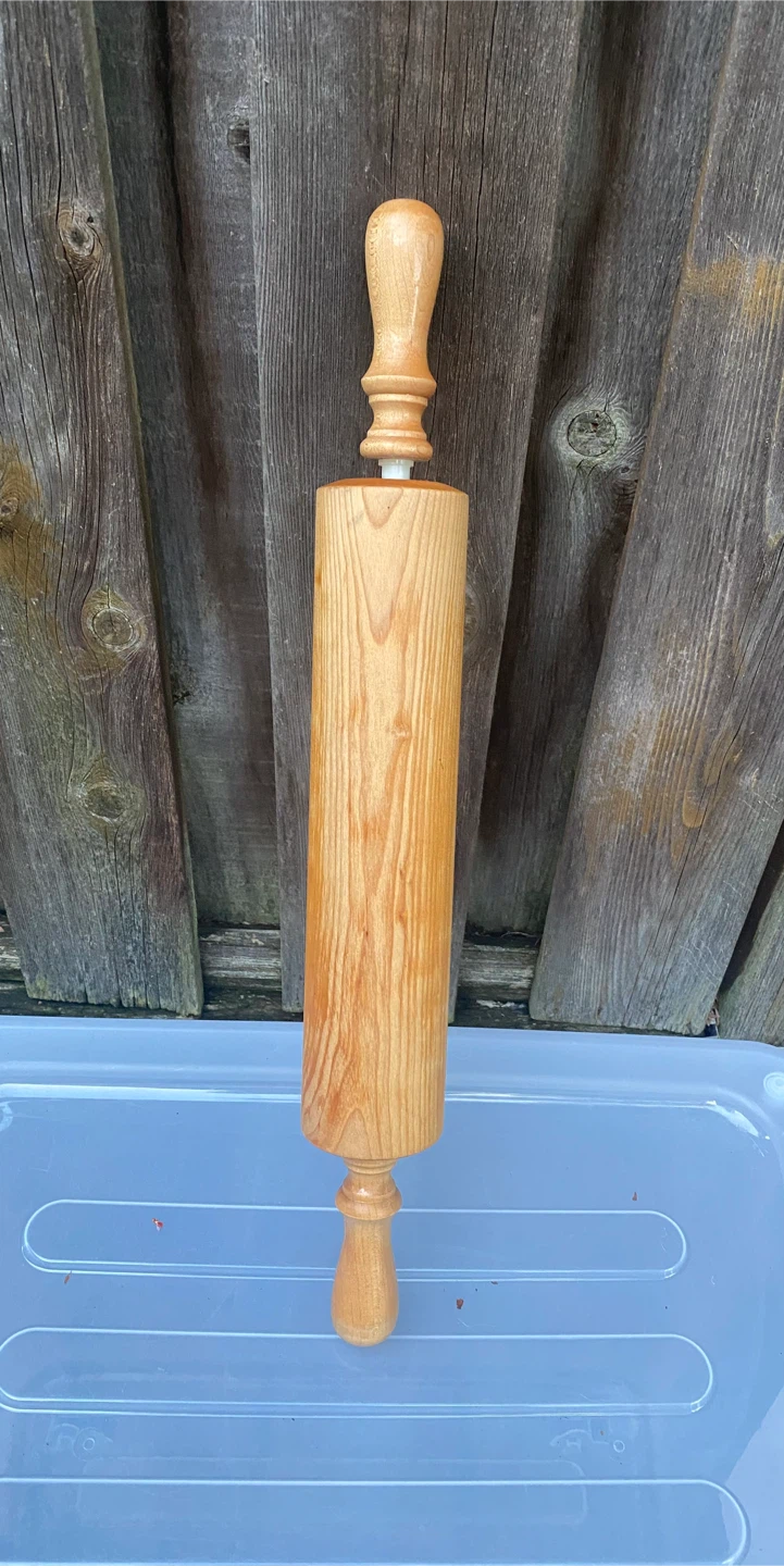 Vintage XLarge Wooden Rolling Pin 21”