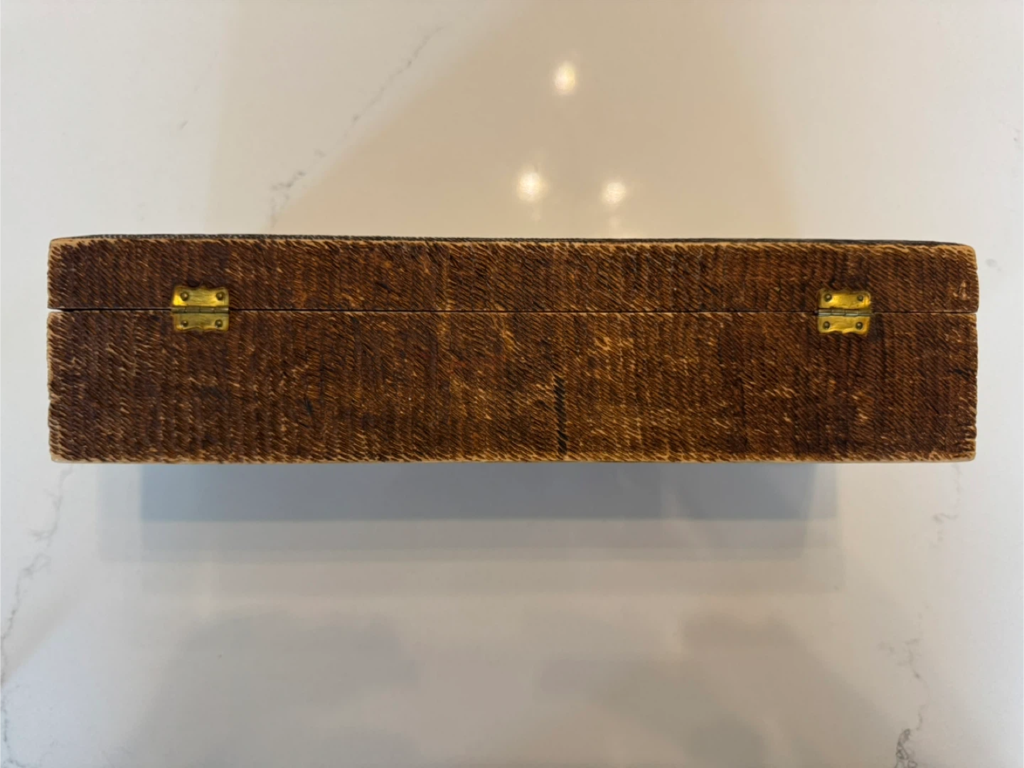 Antique Flemish Pyrography Cherry Motif Box Circa 1910 - photo 3