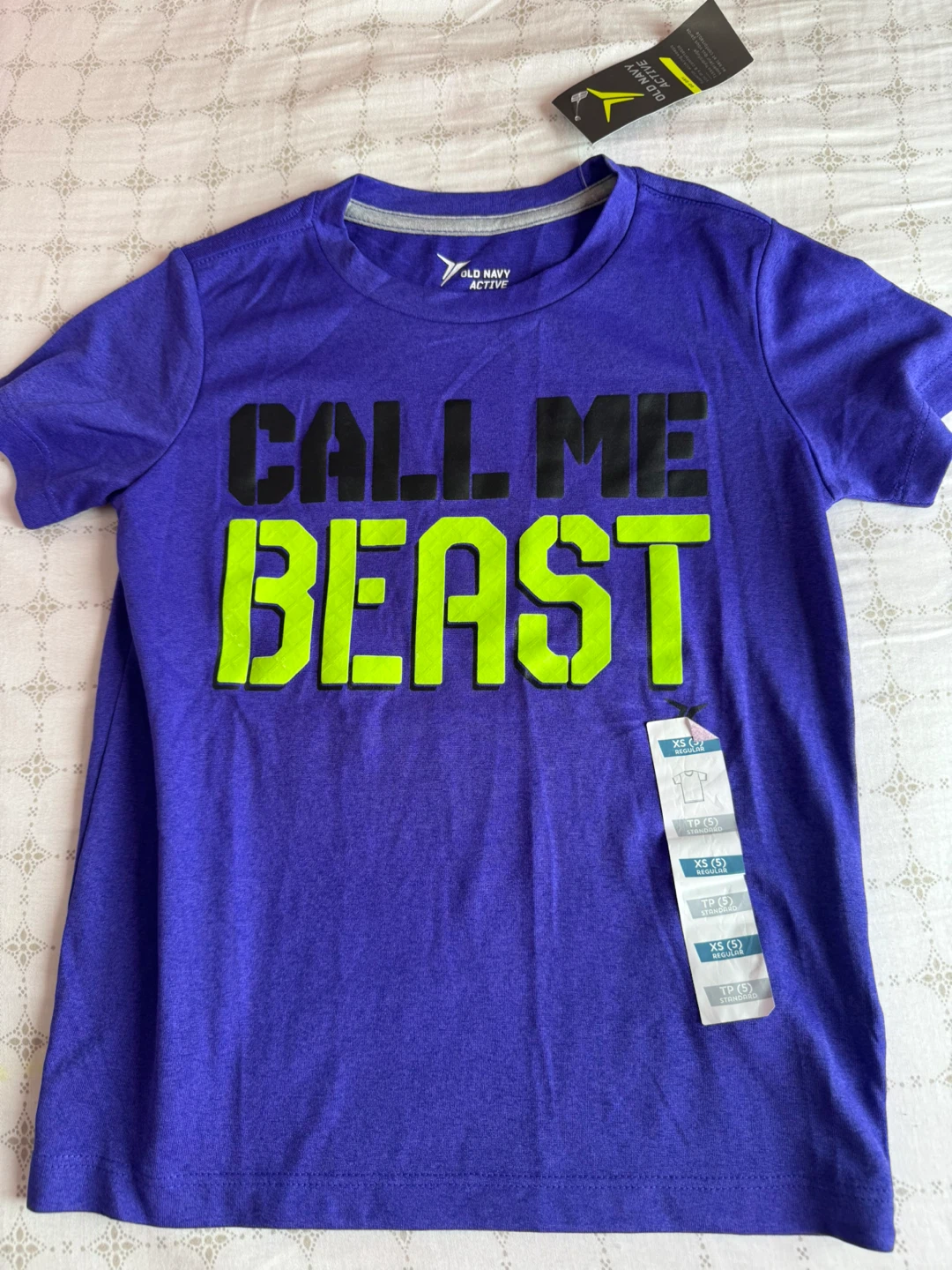 Old Navy Active "Call Me Beast" T-Shirt