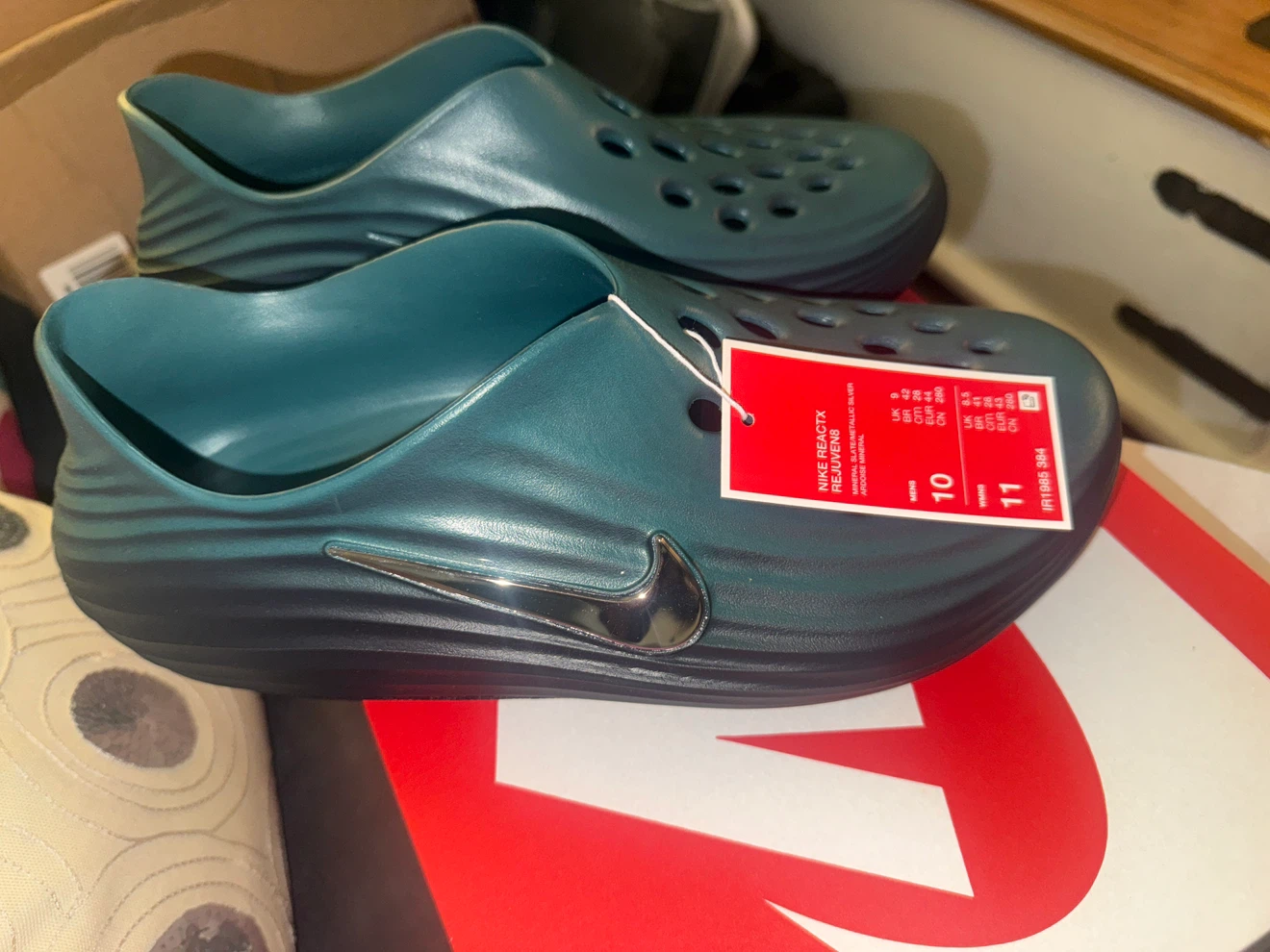 Nike Reactx Rejuven8 Mineral Slate/Metallic Silver - photo 2