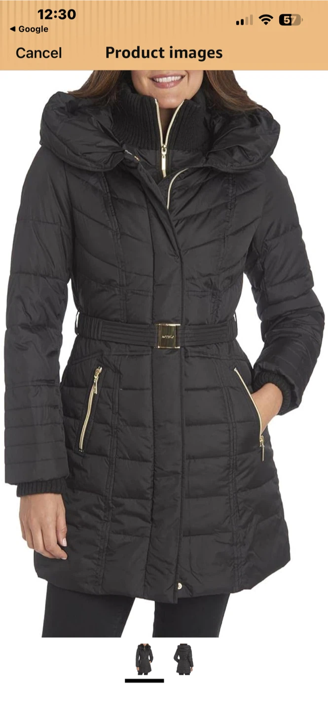 Kensie Women's Black Puffer Coat - photo 3