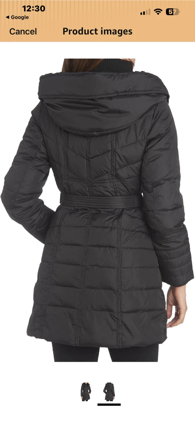 Kensie Women's Black Puffer Coat - photo 4