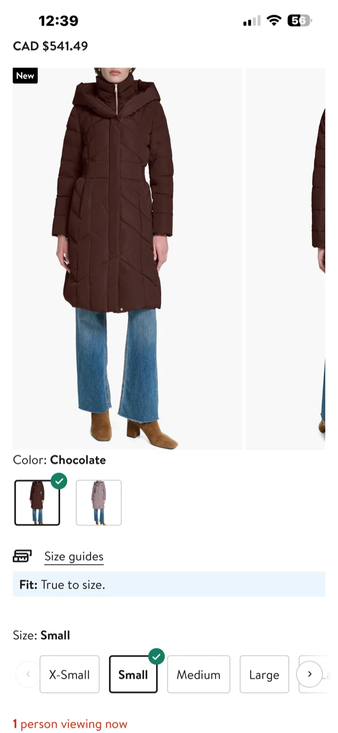 Kensie Women's Black Puffer Coat - photo 5
