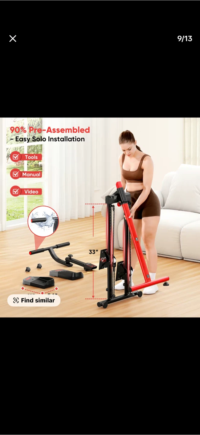 Yoleo Vertical Climber Exercise Machine