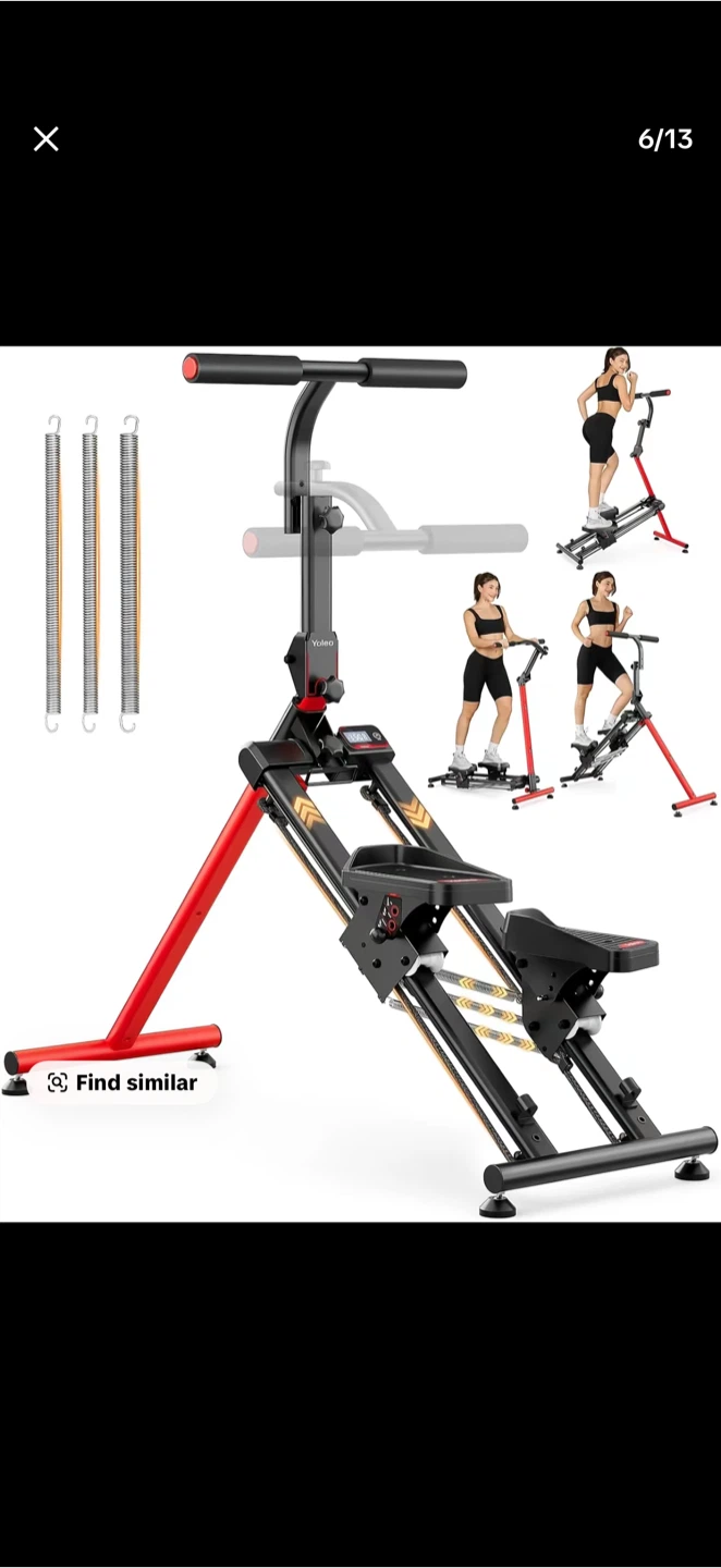 Yoleo Vertical Climber Exercise Machine - photo 2