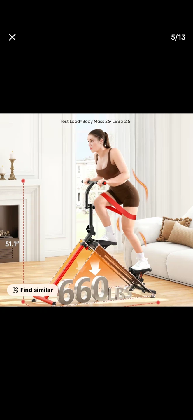 Yoleo Vertical Climber Exercise Machine - photo 4