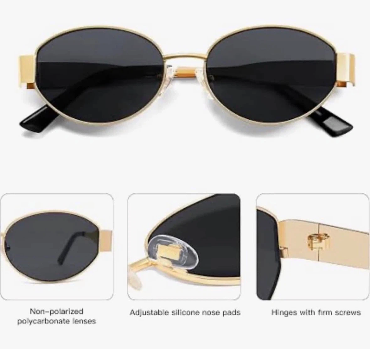 Sunglasses for Women Men Trendy Sun Glasses - photo 2