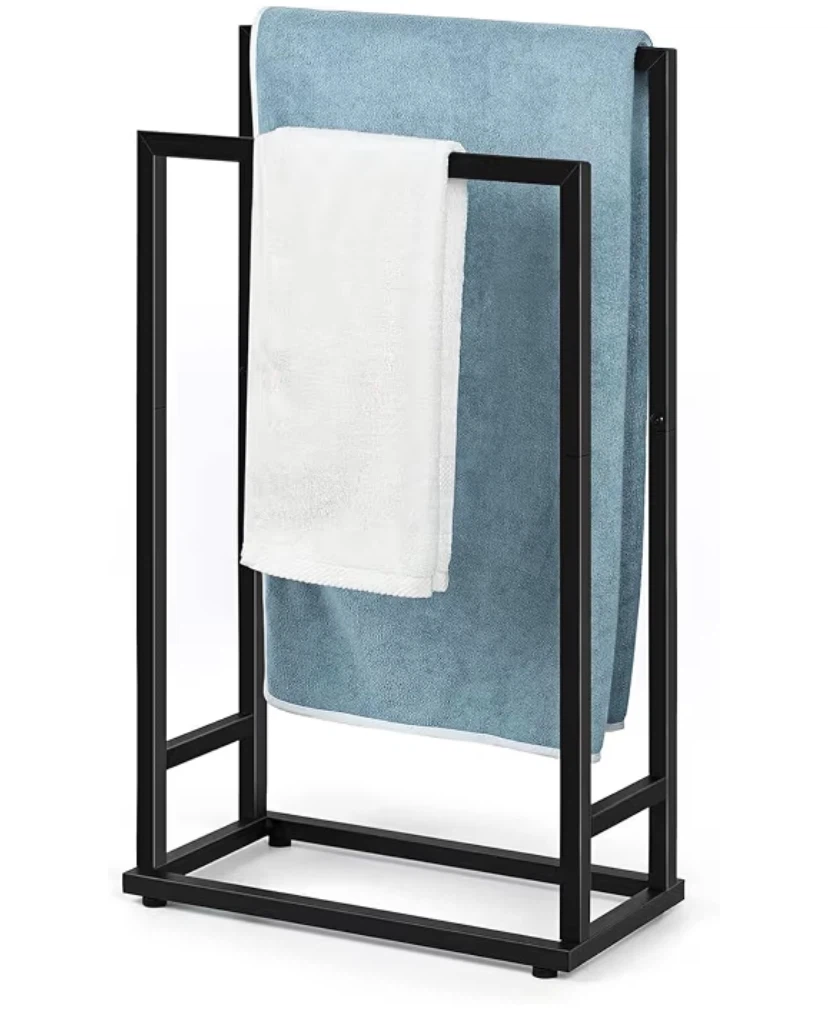 Free standing towel rack 2 tier - photo 2