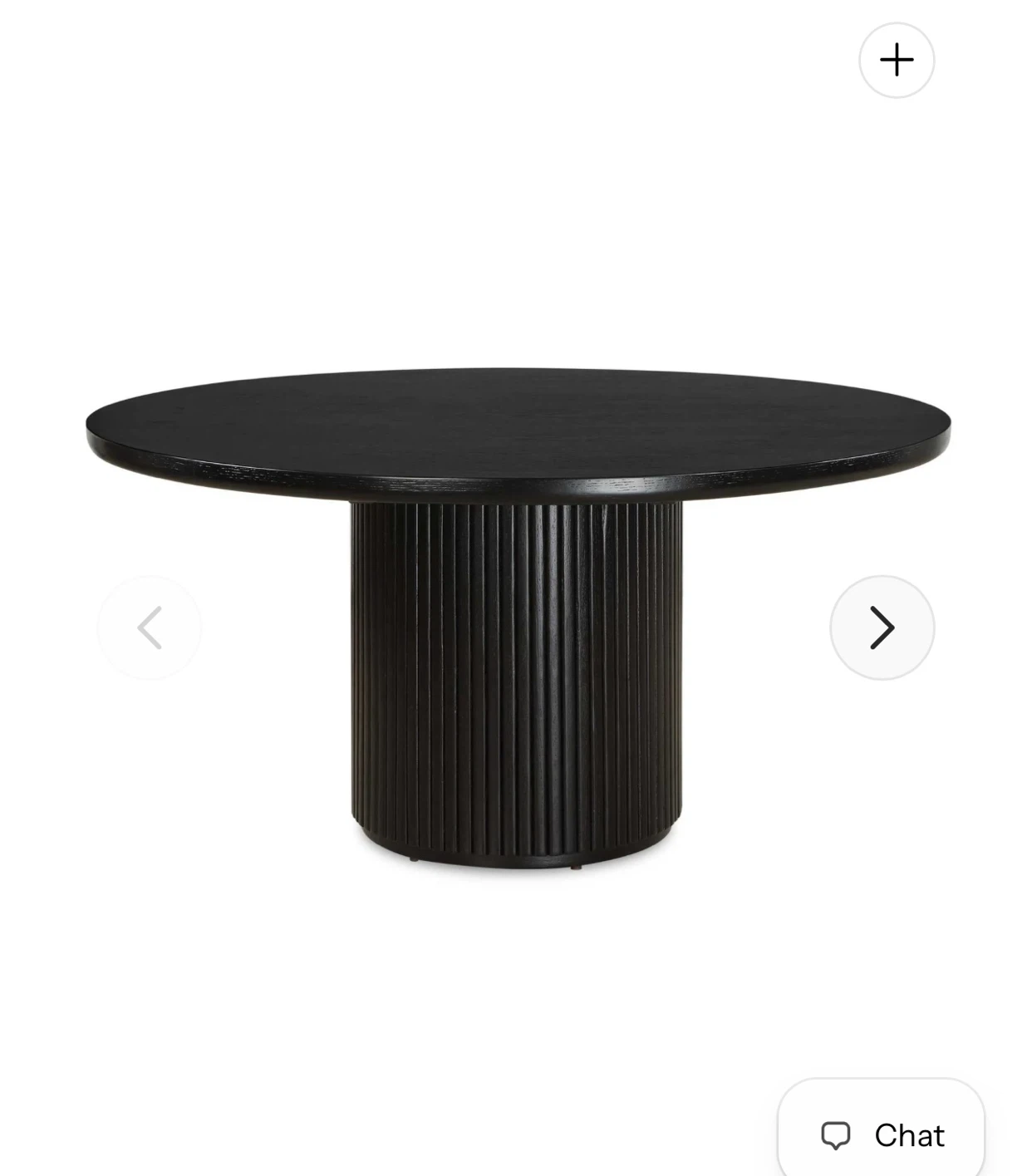 Marble Top with Lazy Susan Dining Table