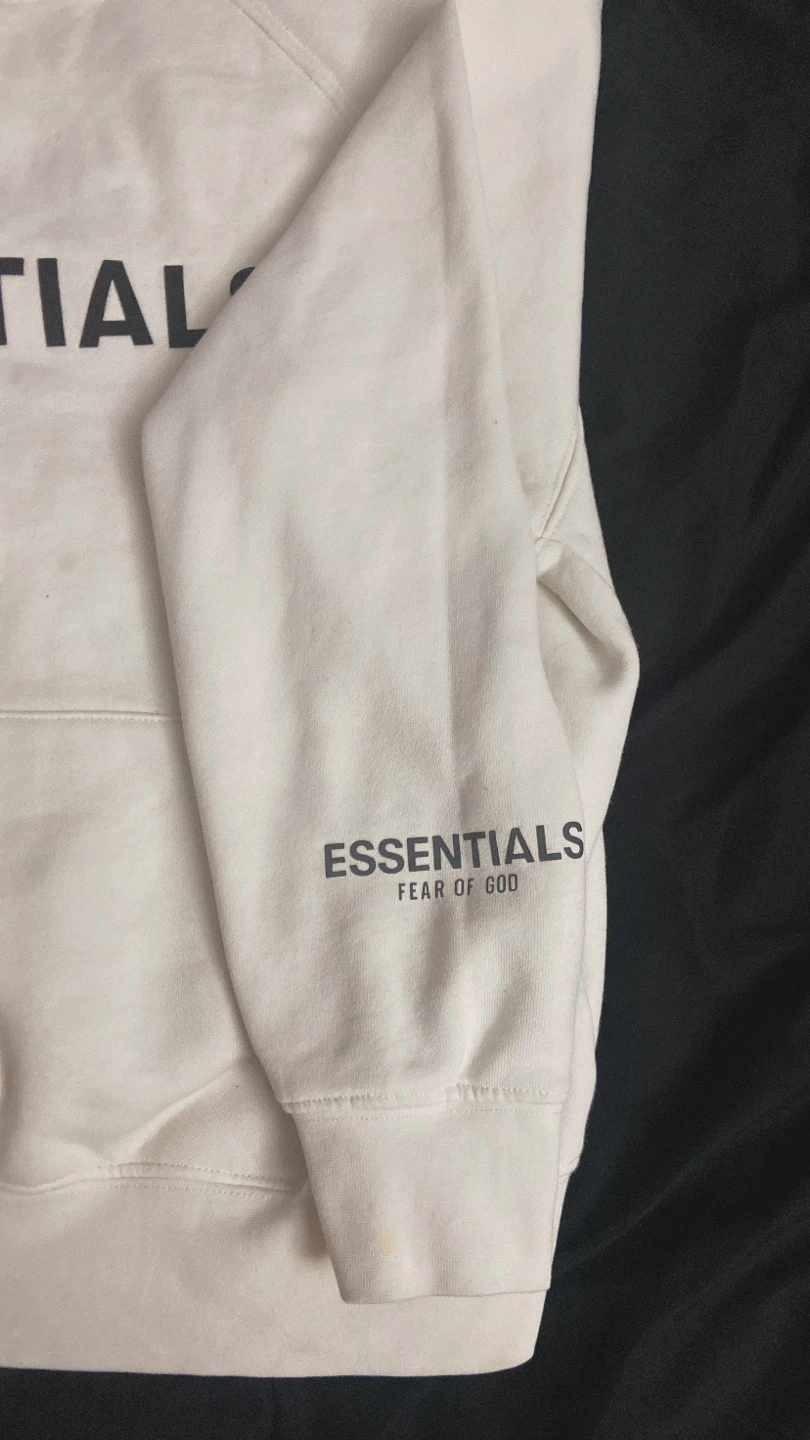 Essentials White Hoodie - photo 2