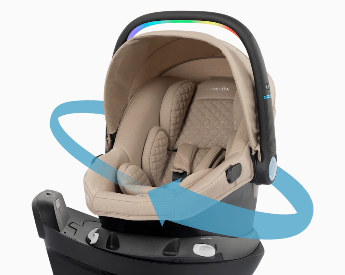 NEW Evenflo Revolve180 LiteMax NXT Rotating Infant Car Seat