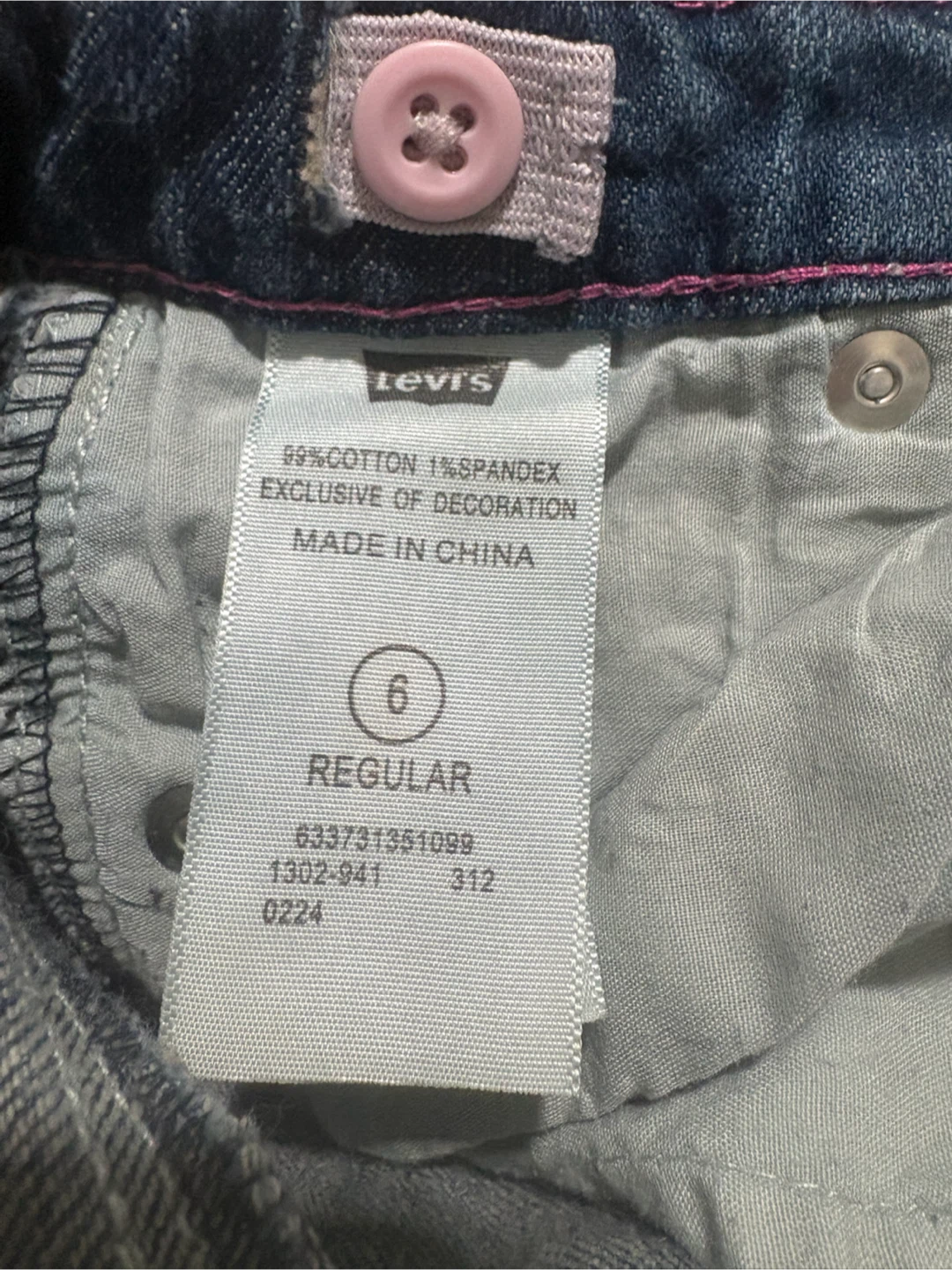 Levi's Kids Flare Jeans Size 6 - photo 3