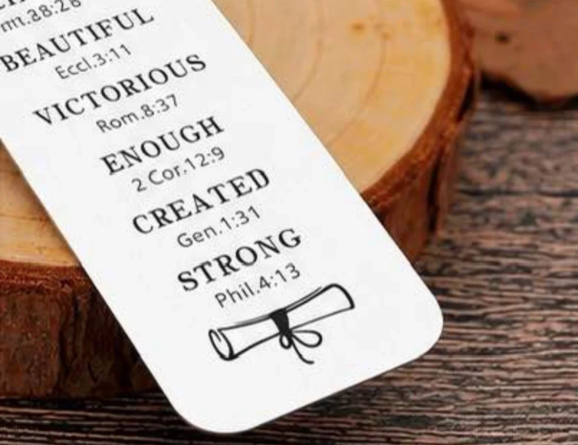Her Him Christian Religious Inspirational Bookmark - photo 3