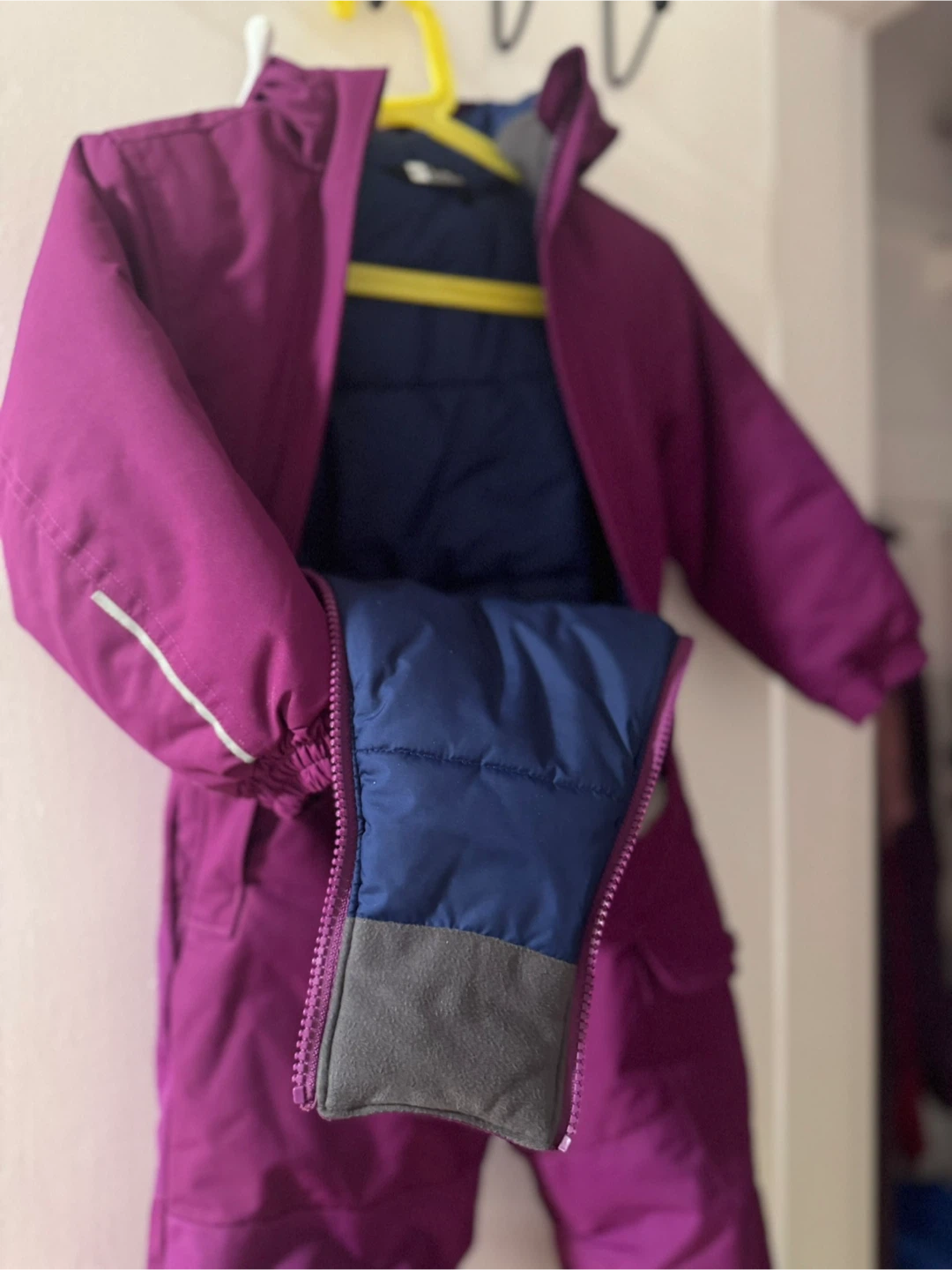 MEC Purple Snowsuit Size 2 - photo 2