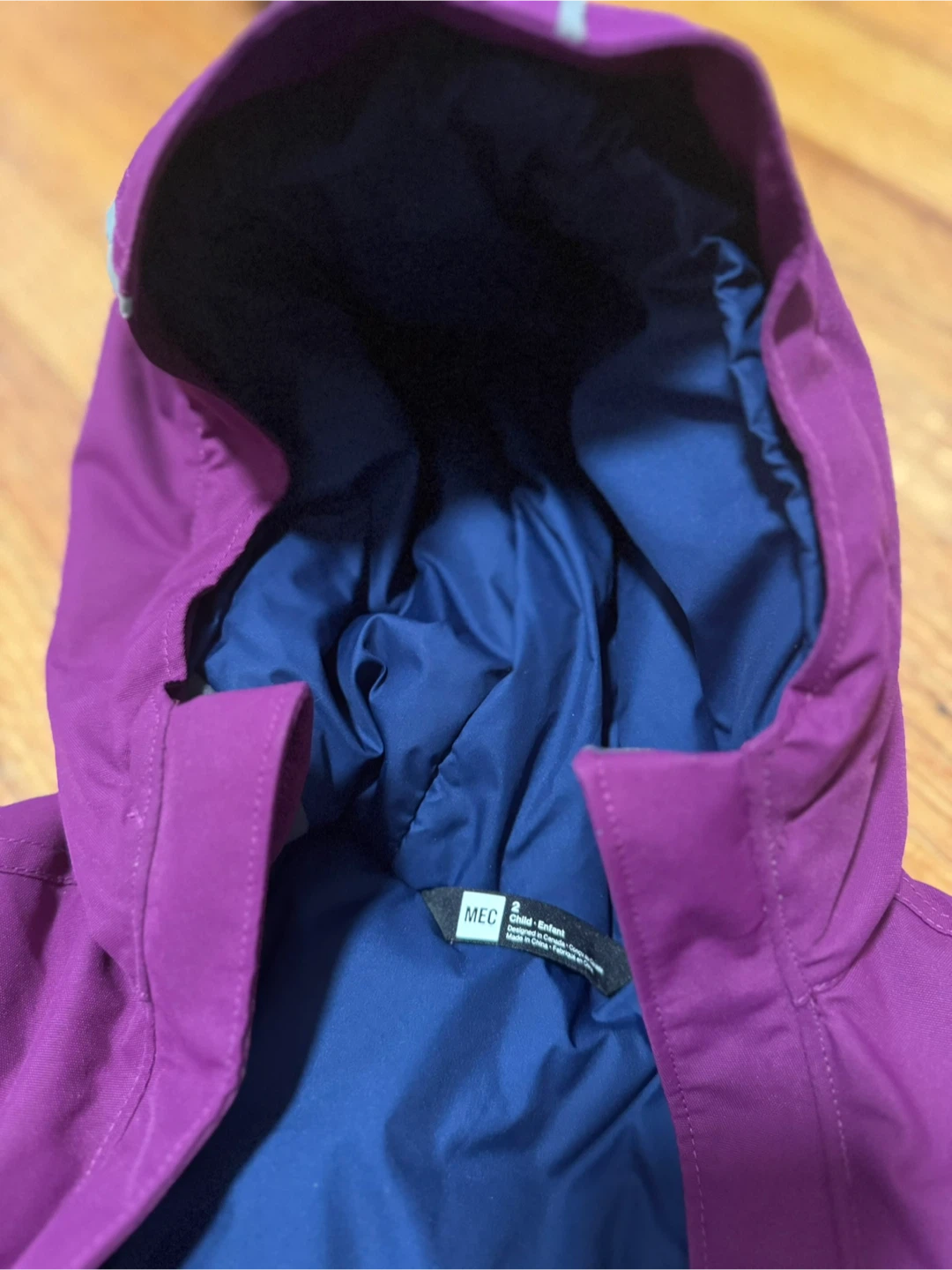 MEC Purple Snowsuit Size 2 - photo 3